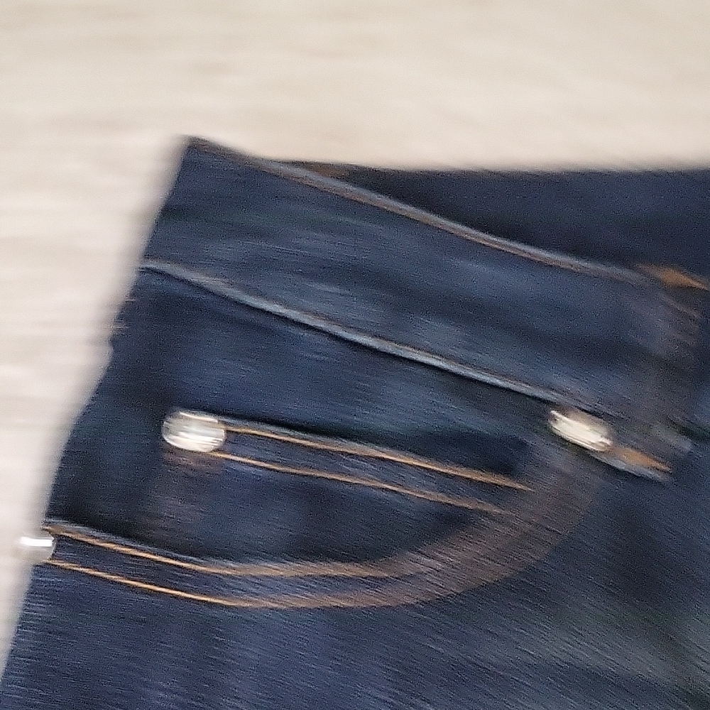 INC International Concepts Dark Indigo Boot Cut Jeans - Picture 4 of 7